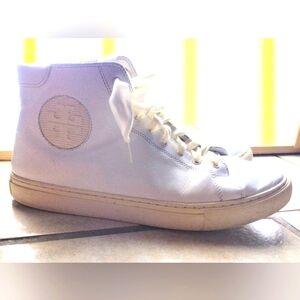 Tory Burch White Casual Sneakers